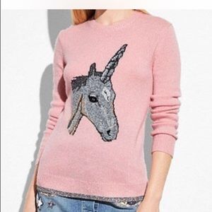 Coach Sweaters - COACH unicorn sweater!! Coach Sweaters - COACH unicorn sweater!!